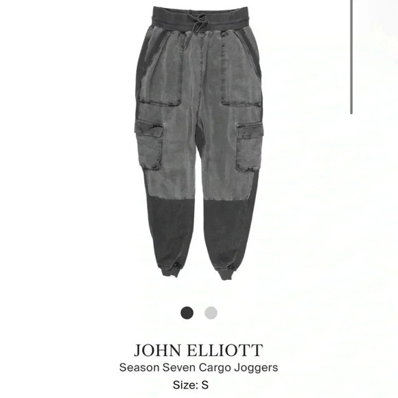 JOHN ELLIOTT Season Seven Cargo Joggers Size S - Picture 2 of 5